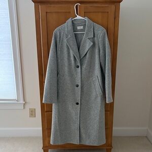 Z Supply Light Gray Trench Coat -Worn Once